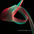 Illuminazione a fibre ottiche a led per esterni